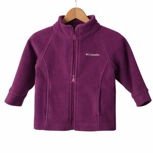 Columbia Kids' Purple Fleece Jacket. Good Condition. Size 6/12 Months